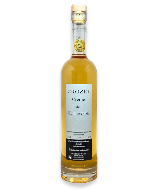 Crème de pêche de vigne 18 %