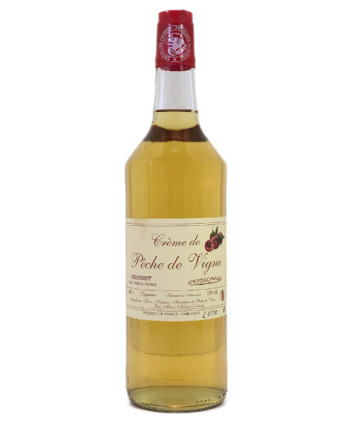 Crème de pêche de vigne 18 %